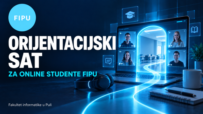 Orijentacijski sat za online studente...