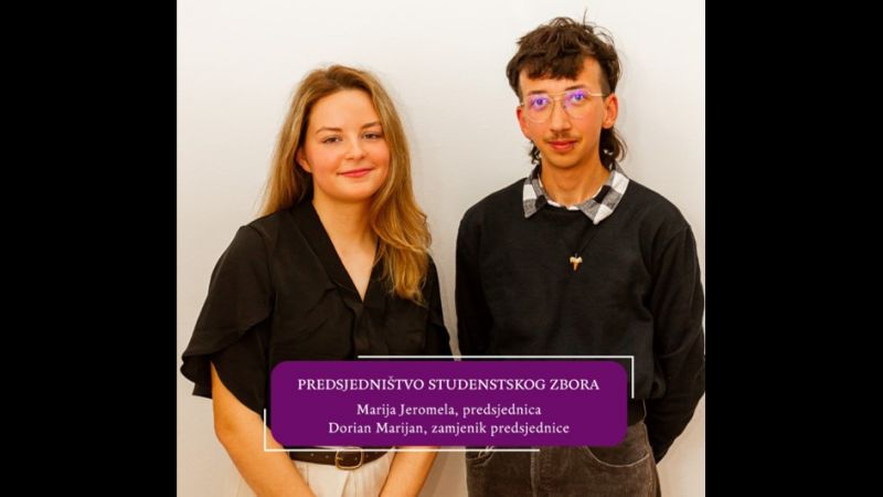 Novo predsjedništvo studentskog zbora