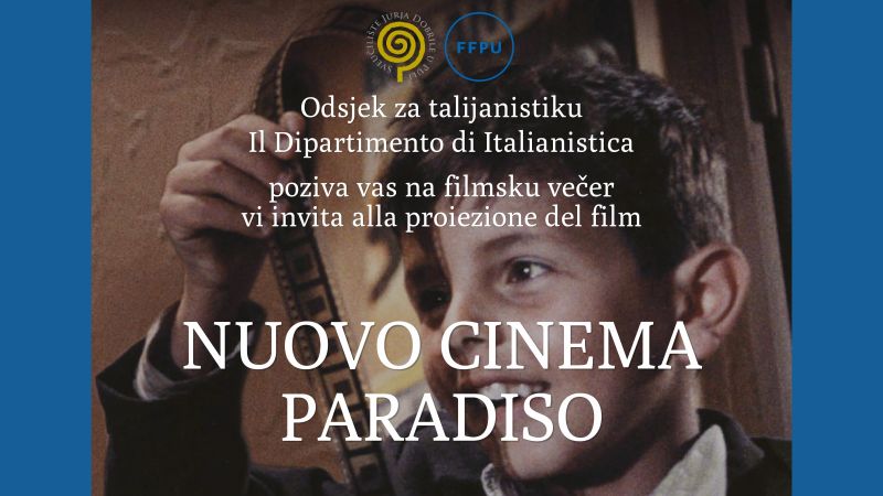 Projekcija filma "Nuovo Cinema...